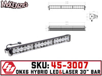 Baja Designs 45-3007 | OnX6 30" Bar | Hybrid LED & Laser