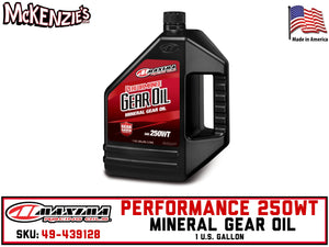 250WT Performance Gear Oil | 1 U.S. Gallon | Maxima 49-439128