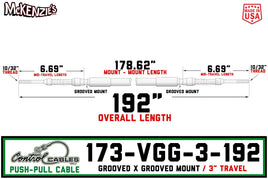 Control Cable 173-VGG-3-192