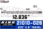 King 21010-028 | 2.0 x 8" Travel Shaft