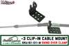 10/32 Cable Mount - Swing Over Clamp | Control Cable | 161-011-M