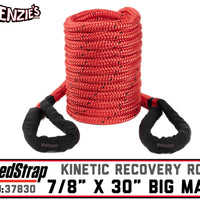 7/8" x 30FT BIG MAMA | Kinetic Recovery Rope | 28,300lbs MRC | Speed Strap 37830