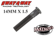14MM x 1.5 Wheel Stud - Standard End - Sway-A-Way (7 Length Options)