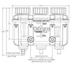 Tilton 3-Chamber Plastic Reservoirs - Standard & Low Profile