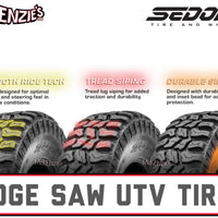 Sedona 33x9.5R15 Ridge Saw UTV Radial Tire | Sedona 570-5329