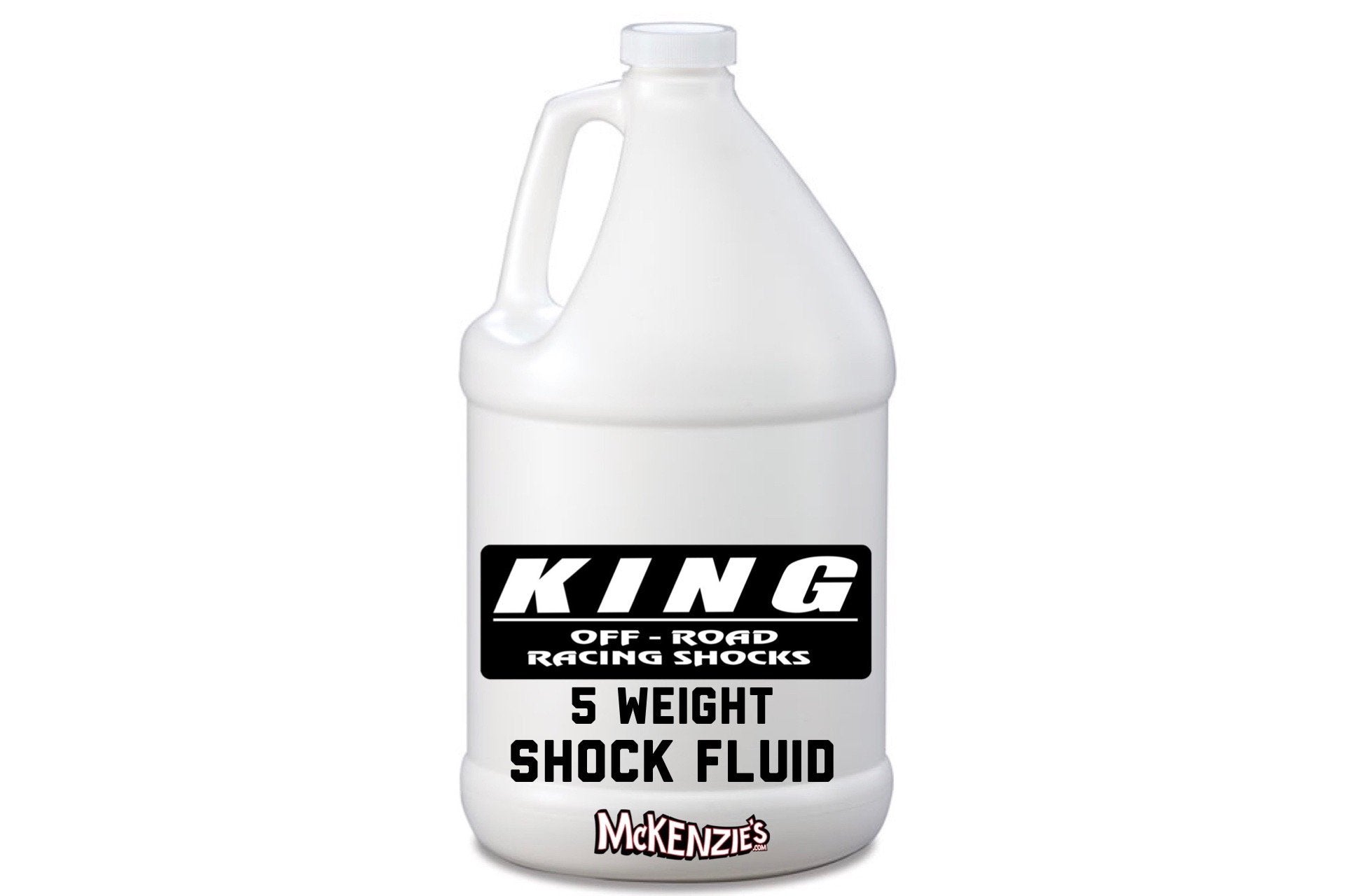 King Shock Oil 5 Weight Gallon Jug McKenzie's