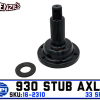 930 Micro Stub Axle | 33 Spline | EMPI 16-2310