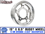 15" x 6.5" Empi Race-trim Wheel | 2 on 205MM VW Pattern | EMPI 9762