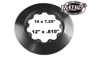 Outboard Hub Rotor 12" x .810" / 10 x 7.25" Pattern