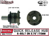 Sweet Steering Wheel Quick Release | 6-Bolt on 2.75"/70mm | 801-70055B