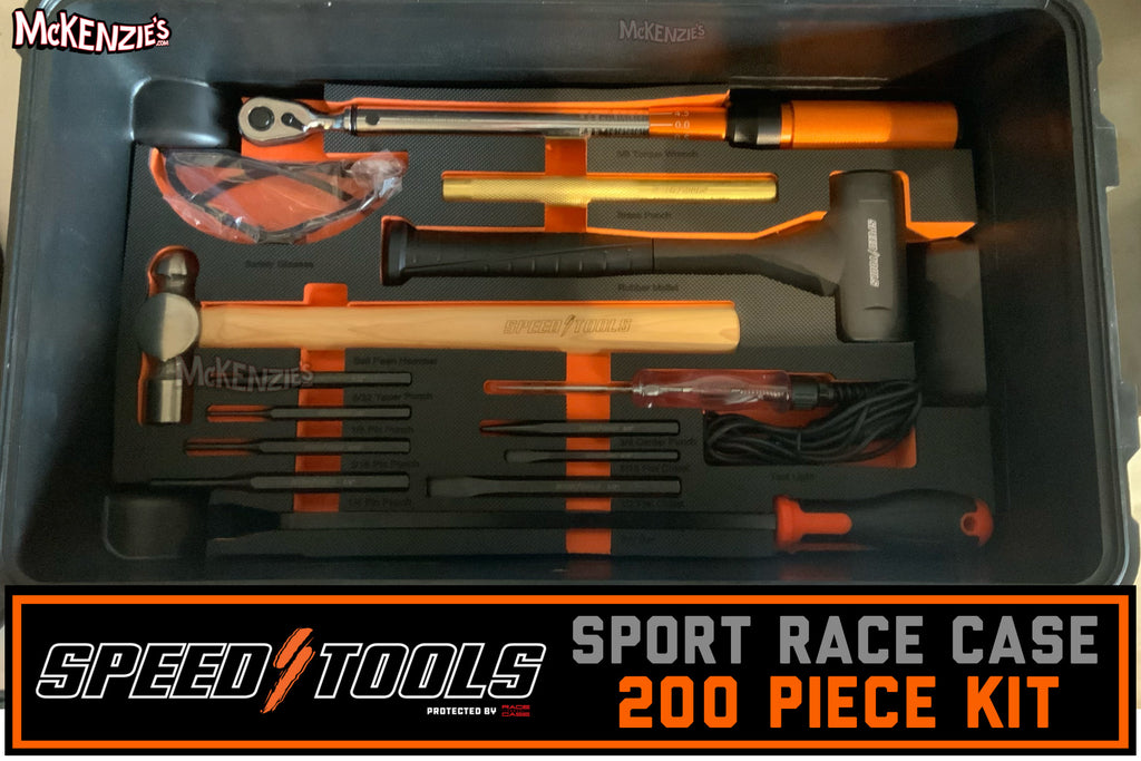 Sport Race Case Kit | 200 Piece Kit | Speed Tools Inc | McKenzie's
