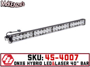 Baja Designs 45-4007 | OnX6 40" Bar | Hybrid LED & Laser