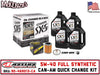 CAN-AM 5W-40 Full Synthetic Oil Quick Change Kit | Maxima 90-469013-CA