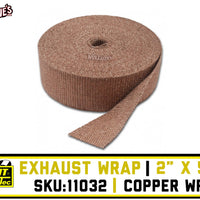 2" x 50ft Header Wrap |  Copper Wrap | Thermo Tec 11032