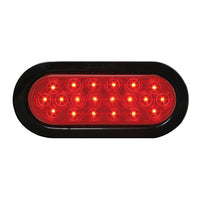 Oval Led Light - Red