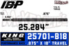 King 25701-B18 | 2.5" x 7/8 IBP Shaft