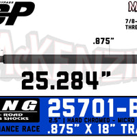King 25701-B18 | 2.5" x 7/8 IBP Shaft