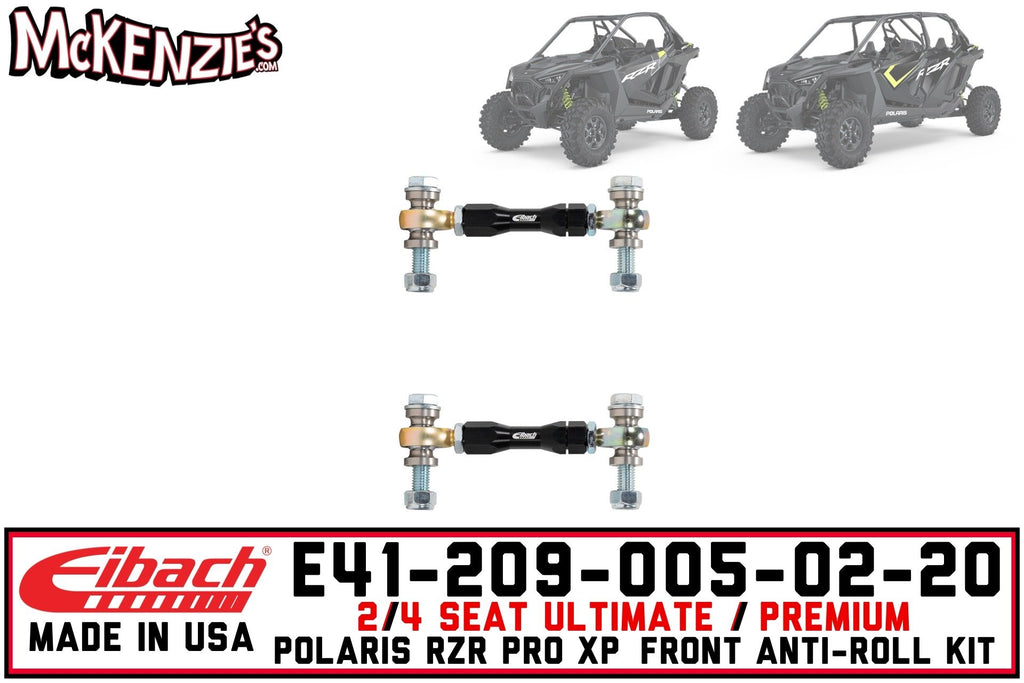 Eibach E41-209-005-02-20 | Front Adjustable End-link Kit | Polaris RZR PRO XP 2/4 Seat