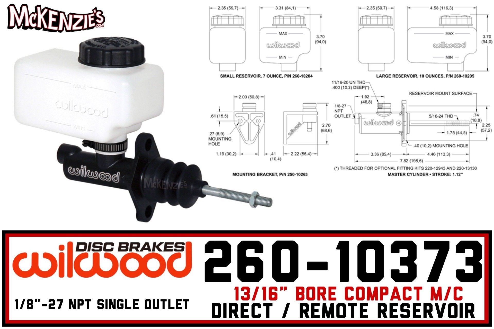 Wilwood 260-10373 | 13/16