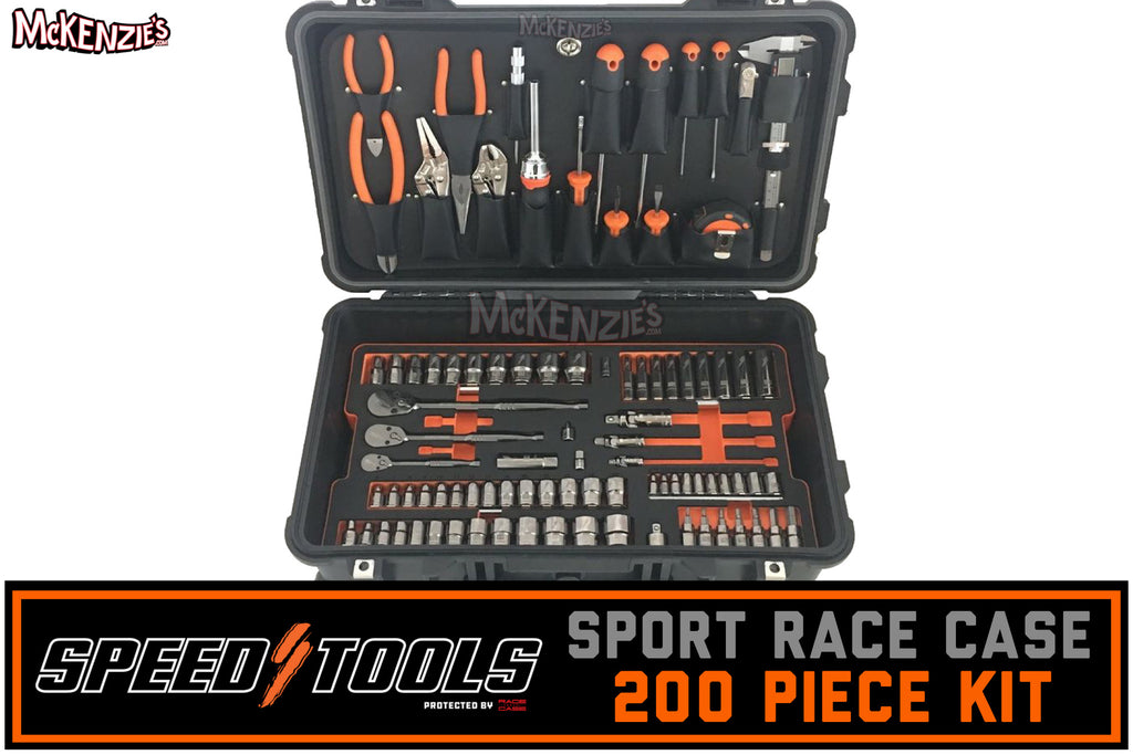 Sport Race Case Kit | 200 Piece Kit | Speed Tools Inc | McKenzie's