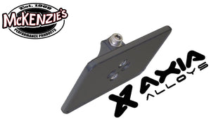 Billet Axia Green Sticker Mount - 4.00" x 2.55"