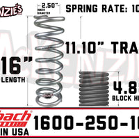 Eibach 1600-250-100S