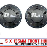 ProAm 5 on 135mm Front Prerunner Truck Hubs - 8 Bolt Snouts - IronMan Series