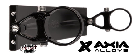 Black billet mirror
