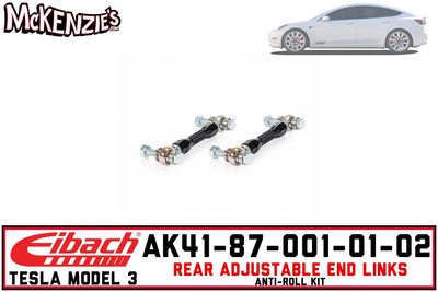 Eibach AK41-87-001-01-02 | Rear Adjustable End Link System | Tesla Model 3