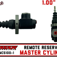 Jamar Remote Reservoir Master Cylinder | 1.00" Bore | Jamar MC5100-1