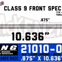 King Shocks 21010-040 | Class-9 Shock Shaft