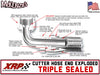 -12AN 60˚ Triple Sealed Hose End | Double-Swivel | XRP 206012BB