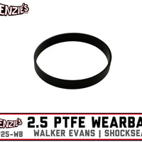 Walker Evans 2.5" Solid PTFE Wearband | Velocity Series |  Shock Seals AHD-W25-WB