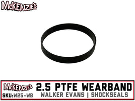 Walker Evans 2.5" Solid PTFE Wearband | Velocity Series |  Shock Seals AHD-W25-WB