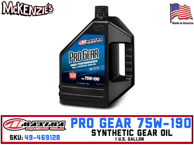 75W-190 Pro Gear Synthetic Gear Oil | 1 U.S. Gallon | Maxima 49-469128