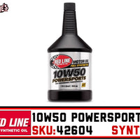 Redline 42604 |10w50 Powersports Oil | Quart