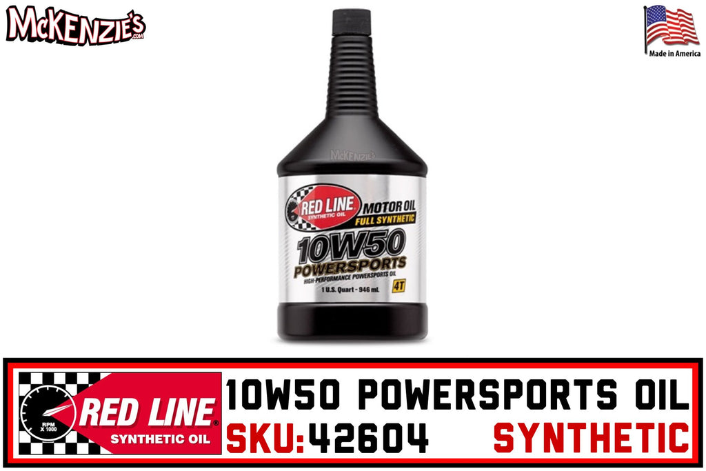 Redline 42604 |10w50 Powersports Oil | Quart