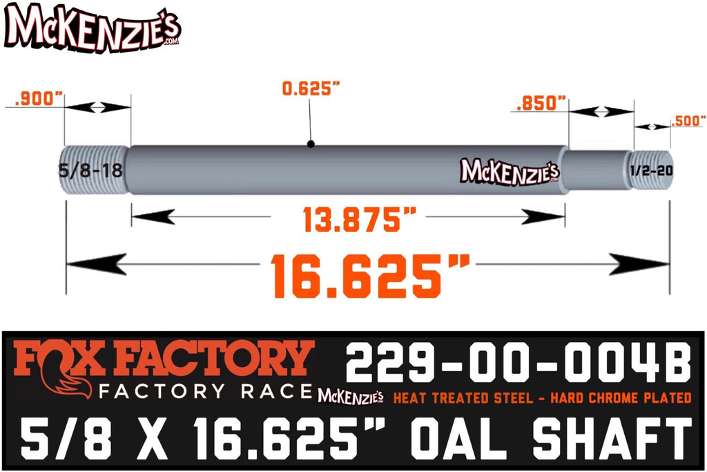 229-00-004B Fox Shock Shaft