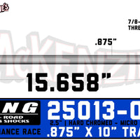 King 25013-010 | 2.5" x 7/8 Shaft