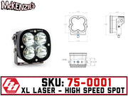 Baja Designs 75-0001 | XL Laser | High Speed Spot