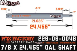 229-09-004B Fox Shock Shaft