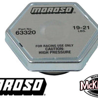 Moroso 63320 19-21 PSI Radiator Cap