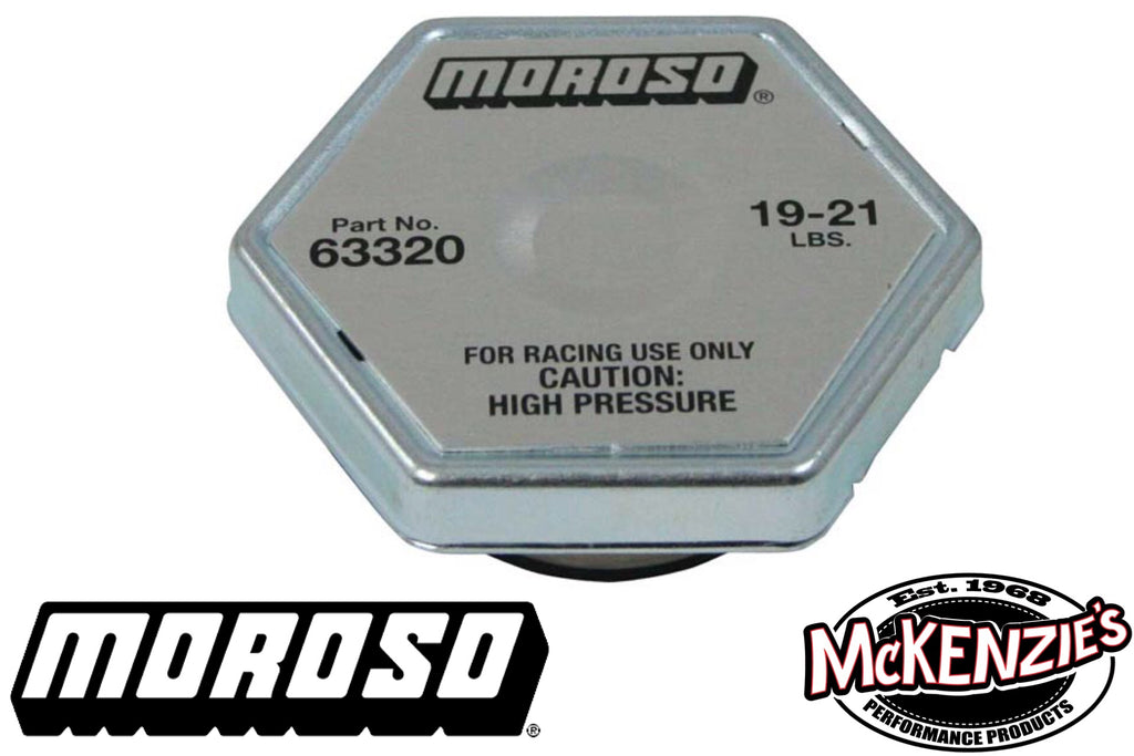 Moroso 63320 19-21 PSI Radiator Cap