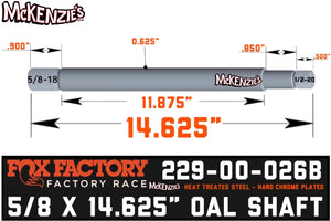229-00-026B Fox Shock Shaft