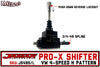 Jamar Billet Pro-X Shifter | Black 8" Handle 4-Speed | Jamar JS4BS