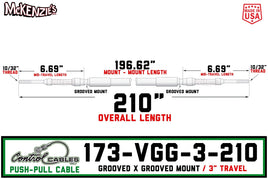 Control Cable 173-VGG-3-210