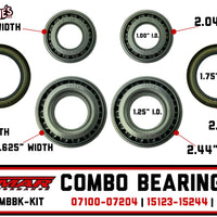Jamar Combo Wheel Bearing Kit | COMBBK-KIT