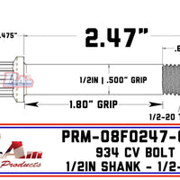 ProAm Racing 934 CV Bolts