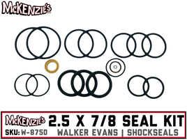 Walker Evans 2.5" x 7/8" Shaft Seal Kit | Velocity Series |  Shock Seals AHD-W-875D