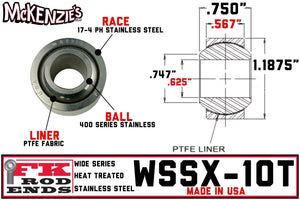 FK Bearing WSSX10T